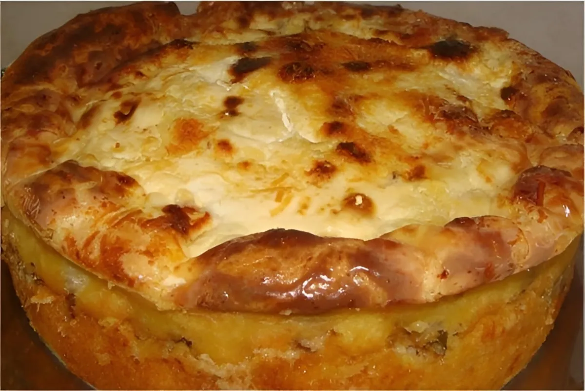 Torta de sardinha fácil até criança faz é só bater os ingred