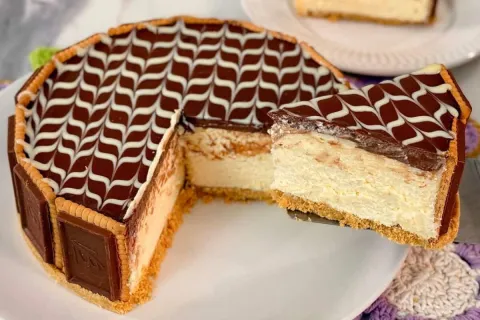 Torta holandesa sem leite condensado e sem fogo que é muito 