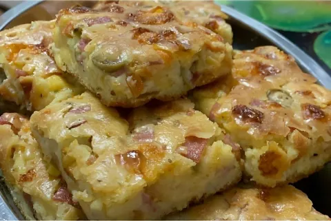 Torta napolitana uma torta prática de liquidificador basta b
