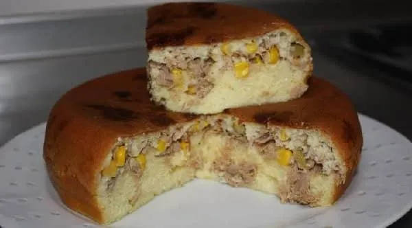 Torta Salgada na Panela de Arroz