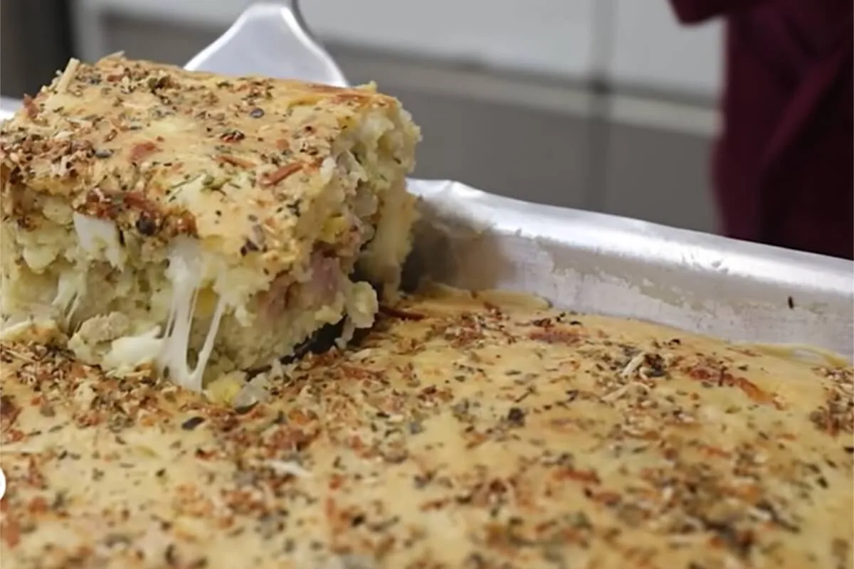 Torta salgada para lanche: fiz a melhor e mais fácil que exi
