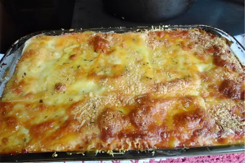 Torta segura marido uma torta com várias camadas de recheio 