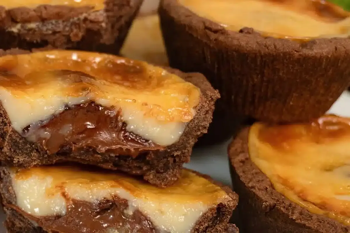 Tortelete de chocolate com leite condensado fácil e rápida,