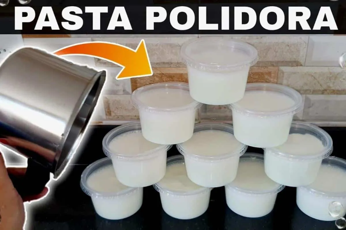 Veja como fazer uma pasta polidora para alumínio super fácil