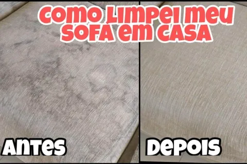 Veja como limpar o sofá da sua casa e tirar todas as manchas
